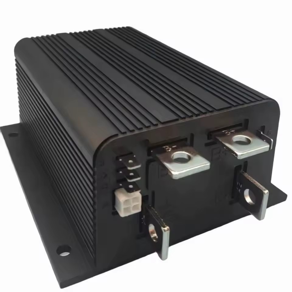 Black Curtis series motor controller