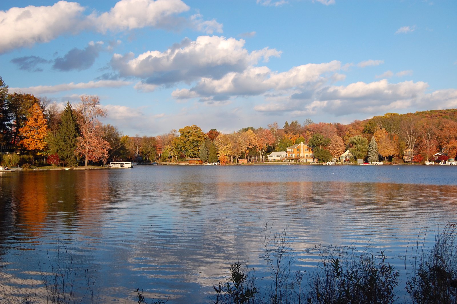 Greenwood Lake East Arm in autumn